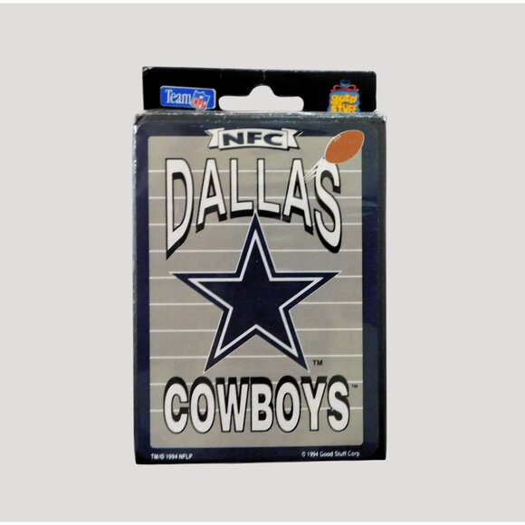 Dallas Cowboys 1994 NFL Team Playing Cards Plastic Coated Officially Licensed - Picture 1 of 6